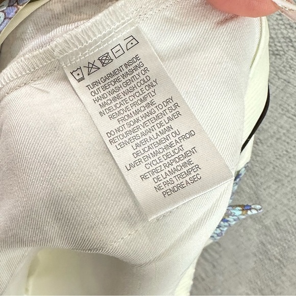 Hale Bob Omia twill printed high waisted pants - Picture 7 of 11